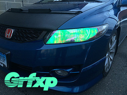 Headlight Overlays for 8thGen Honda Civic Coupe (2006-2011)