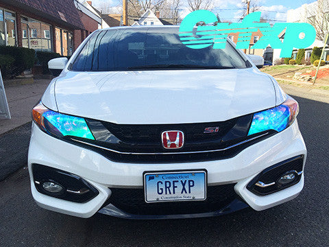 Headlight Overlays for 9thGen Honda Civic Coupe (2014-2015)