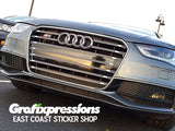 Fog Light Extender Vinyl Overlays for B8.5 Audi S4/S-Line (2013 – 2016)