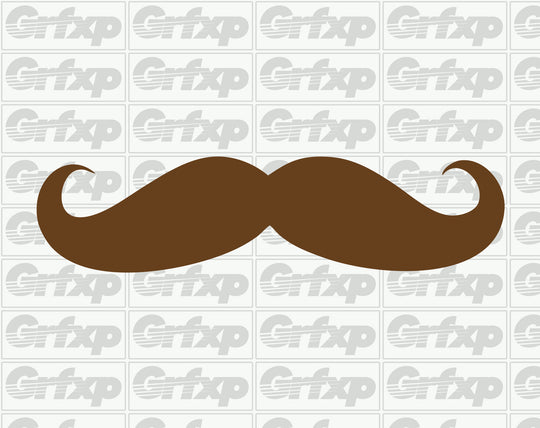 The Mustache Sticker