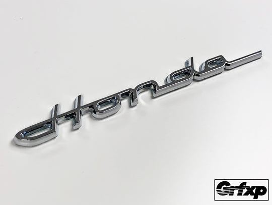 Reproduction Vintage Cursive Honda Emblem