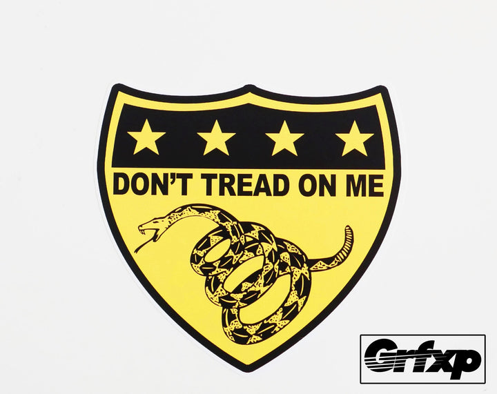 Don't Tread on Me Printed Sticker