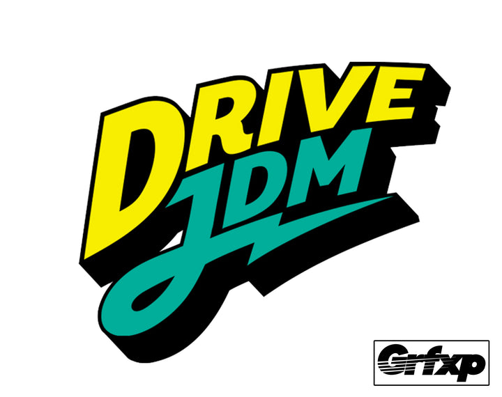 Drive JDM Printed Sticker