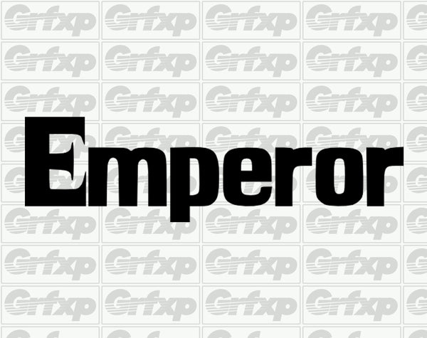 Emperor (Initial-D) Sticker