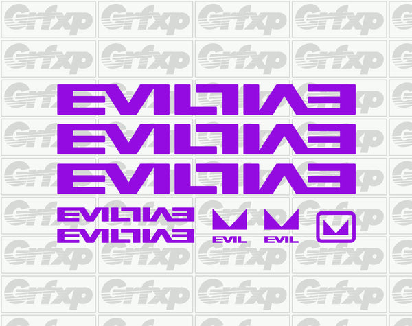 EVIL Bikes Sticker Kit