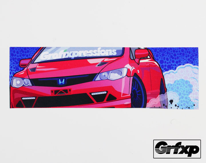 Grafixpressions Mugen RR Printed Sticker