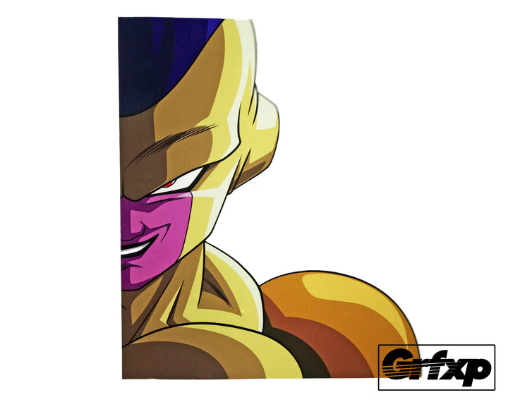 Golden Frieza Printed Sticker