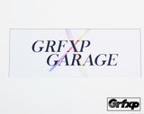 GRFXP Logo Slap Sticker (select a design)