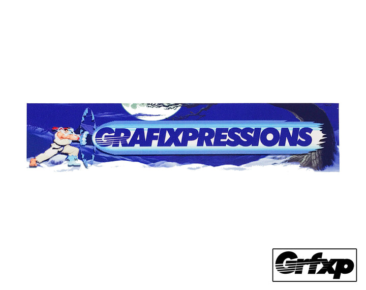 *LIMITED EDITION* Grafixpressions x RYU Slap Sticker