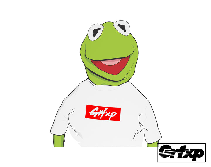 GRFXP Kermit (Supreme Style) Printed Sticker