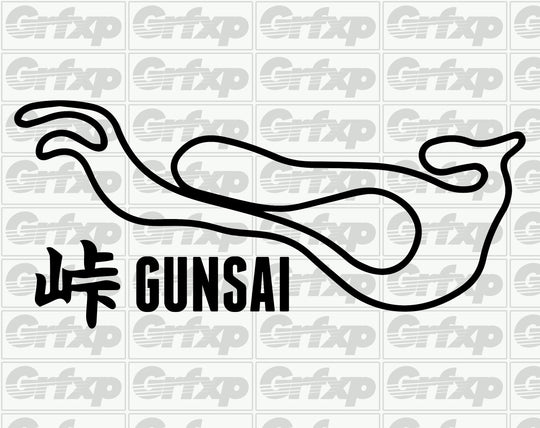 Gunsai Touge Sticker