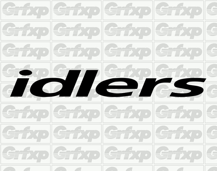 idlers Sticker