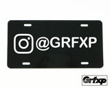 Custom Social Media License Plate