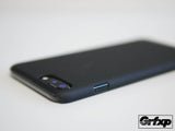 iPhone 7 Plus SoftGrip Case, Sandstone style case, ultra thin, black, cobalt blue and charcoal gray.