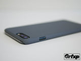 iPhone 7 Plus SoftGrip Case, Sandstone style case, ultra thin, black, cobalt blue and charcoal gray.