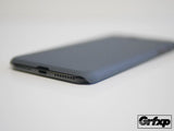 iPhone 7 Plus SoftGrip Case, Sandstone style case, ultra thin, black, cobalt blue and charcoal gray.