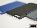 iPhone 7 Plus SoftGrip Case, Sandstone style case, ultra thin, black, cobalt blue and charcoal gray.
