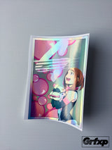 *LIMITED EDITION* Grfxp X MHA/Ochako Iridescent Printed Sticker