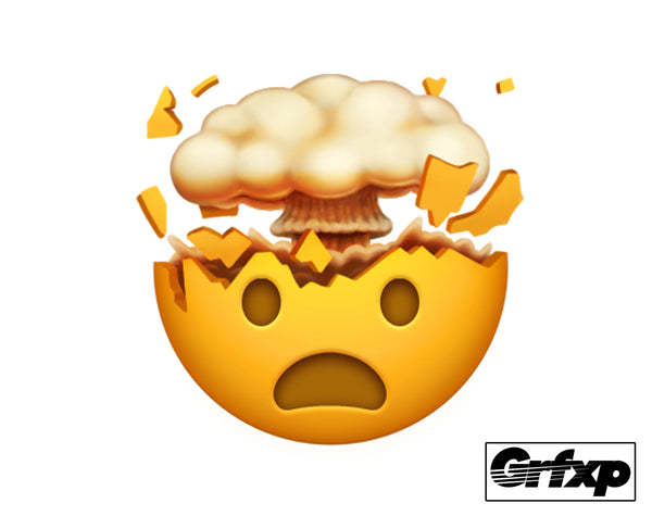 Mind, Blown! Emoji Sticker