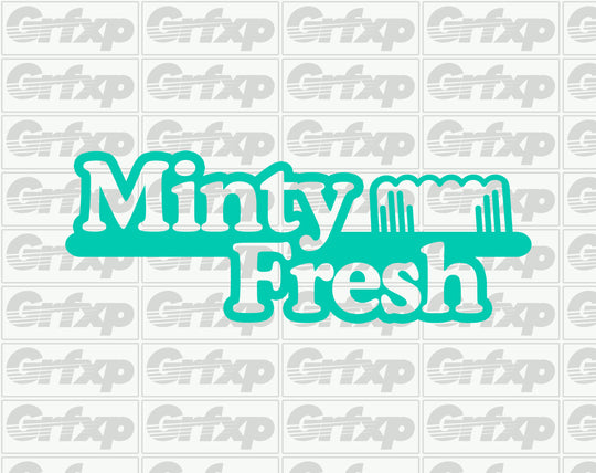 Minty Fresh Sticker