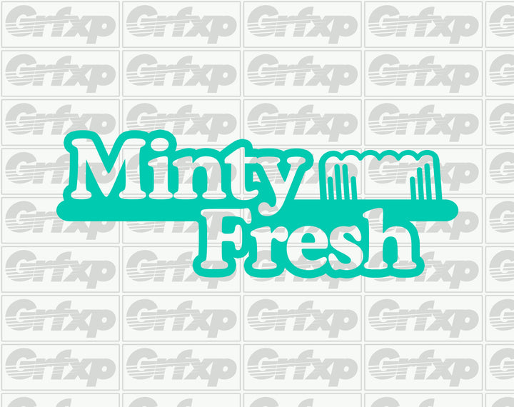 Minty Fresh Sticker
