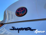 Color Changing Emblem Overlays for MK5 Toyota Supra (Front and Rear)