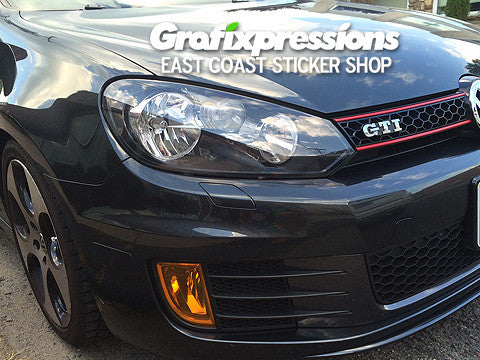 Fog Light Overlays for MK6 VW Golf / GTI / Golf R (2dr/4dr)