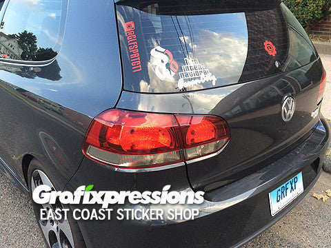 Taillight Overlays for MK6 VW Golf / GTI / Golf R (2dr/4dr)