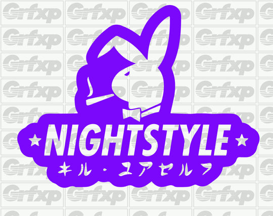 NIGHTSTYLE Sticker