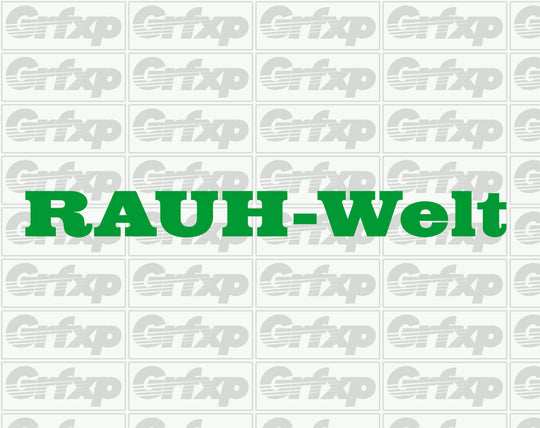 Rauh-Welt Sticker