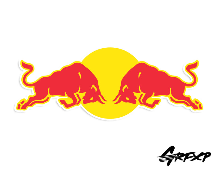 RedBull Printed Sticker