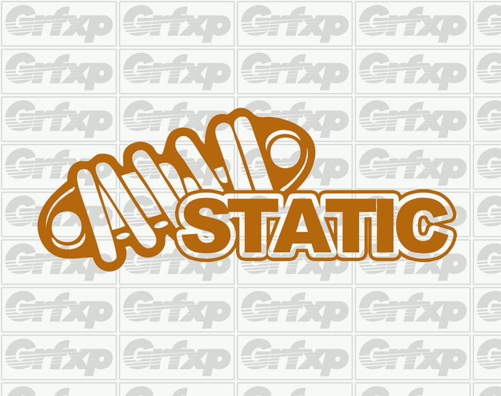 Static (Suspension) Sticker