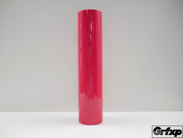 Transparent Ultra Pink Vinyl (by the foot)