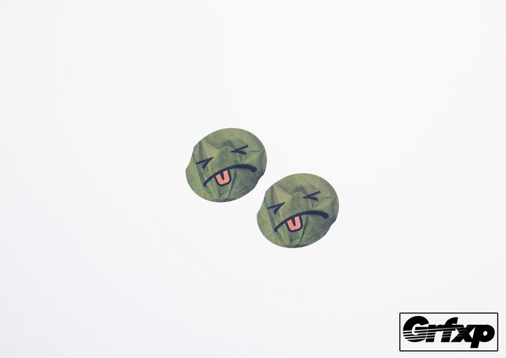 WA2000 Smiley Printed Sticker (two pack)